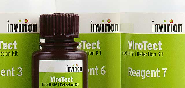 Invirion Inc. packaging detail